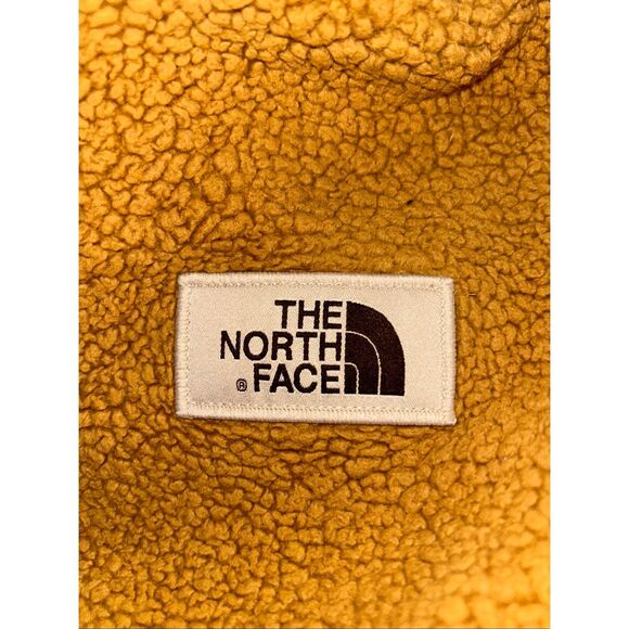 Women's Campshire Full Zip Sherpa Fleece in Biscuit Tan by The North Face Size M - Picture 4 of 5